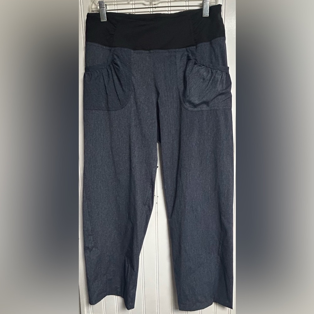 prAna Women's Size Medium Heather Gray Summit Pant Regular Inseam Pants